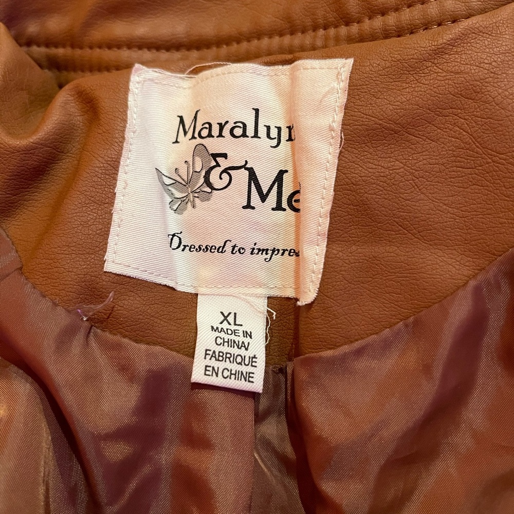 Maralyn & Me Leather Jacket - Picture 2 of 4